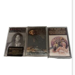 KENNEY G, BARBRA STREISAND AND BIG BAND ERA vintage cassette tapes
